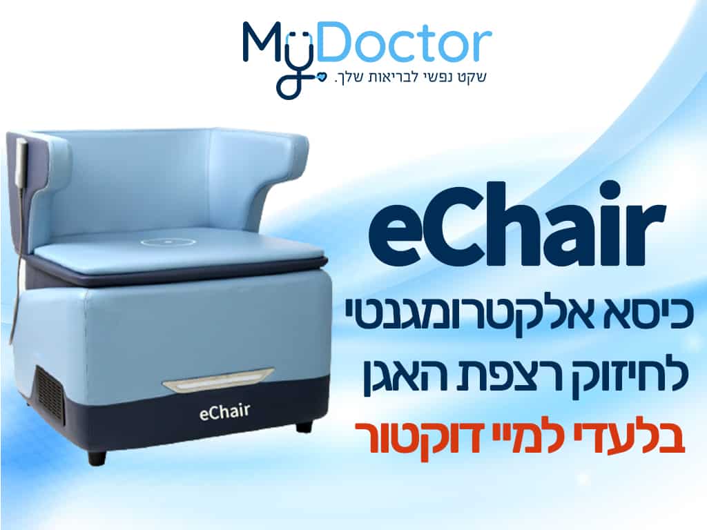 כיסא אלקטרומגנטי לחיזוק רצפת האגן eChair